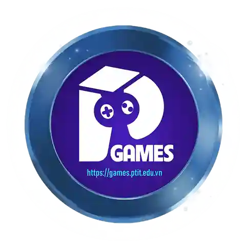 Logo Thiết kế và Phát triển Game PTIT